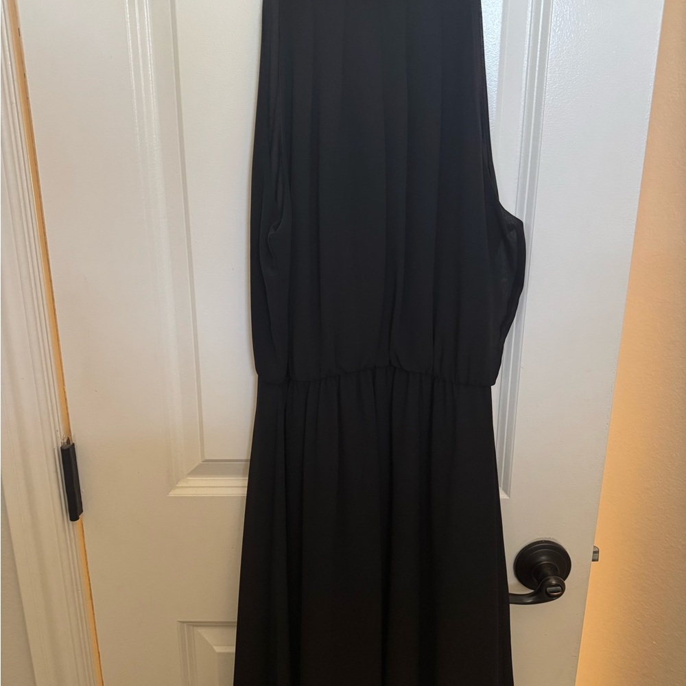 Elegant Black Mini Dress